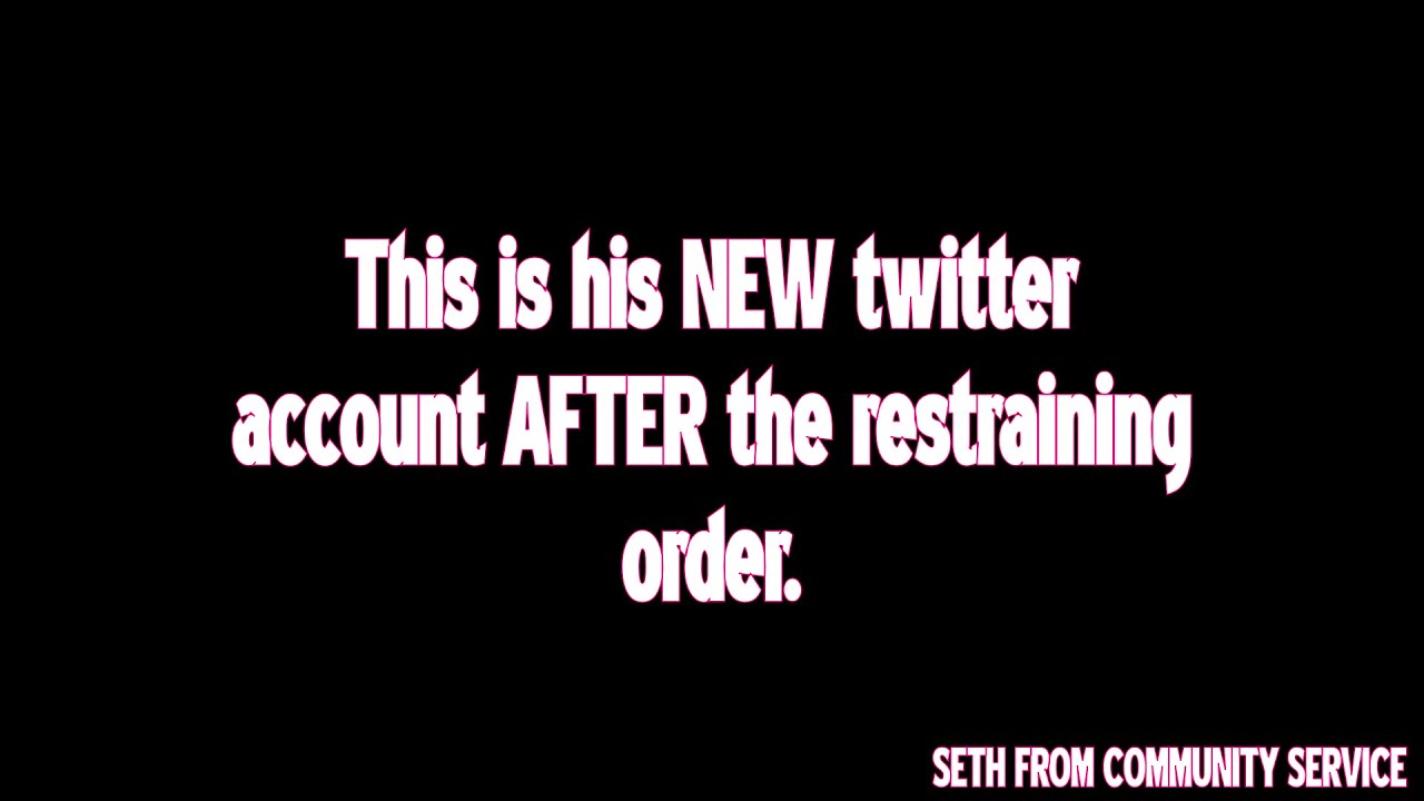 CharLIE Zelenoff`s New Twitter Account AFTER Restraining Order