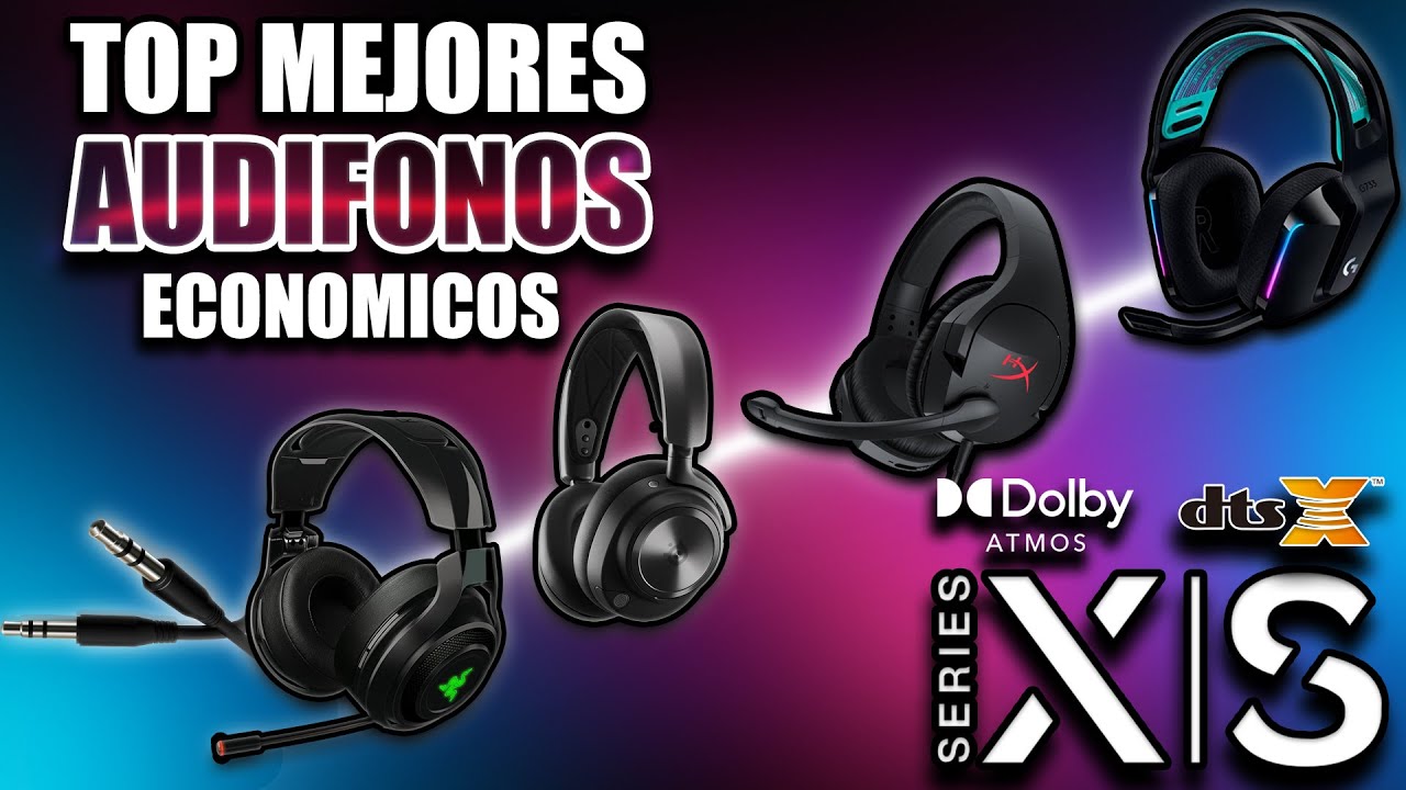 TOP MEJORES AUDIFONOS ECONOMICOS PARA XBOX SERIES S | X