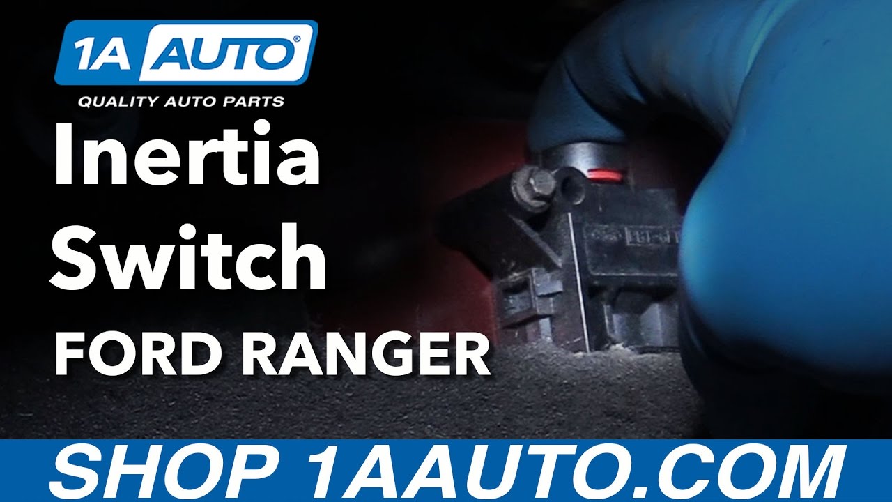 Inertia Switch Explained Removed and Replaced 98-12 Ford Ranger