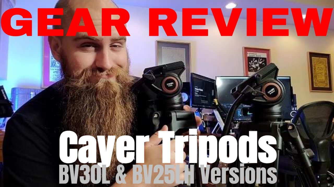 GEAR REVIEW - Cayer Tripods BV30L BV25LH Comparison + Features + Review