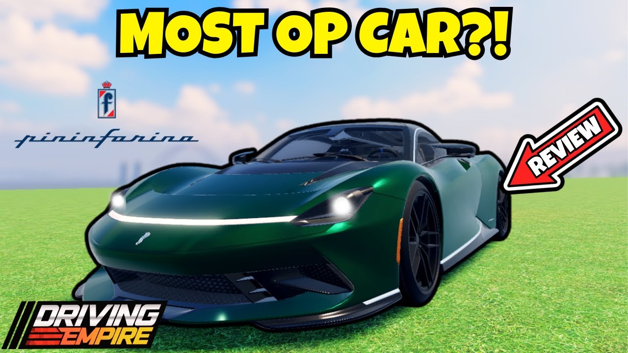 Most OP Car In Driving Empire? | Pininfarina Battista Review