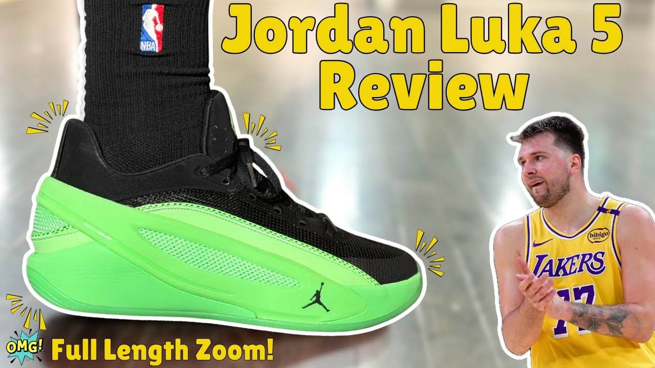 Обзор кроссовок Jordan Luka 5 — у них невероятная амортизация!