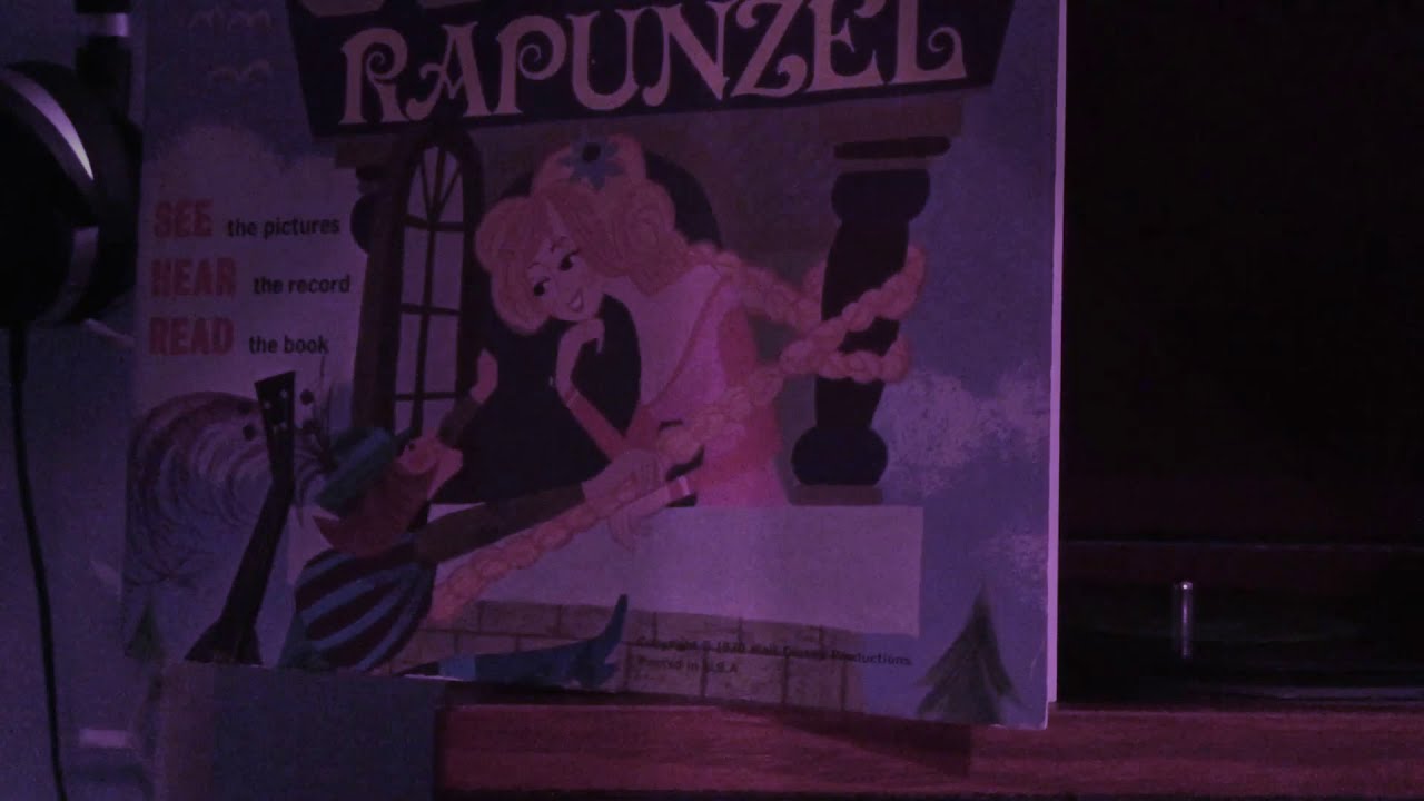 Rapunzel 1970 Disneyland record