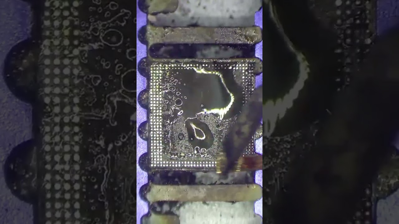 Easy Guide:How to Soldering Reballing on any chip ic!!