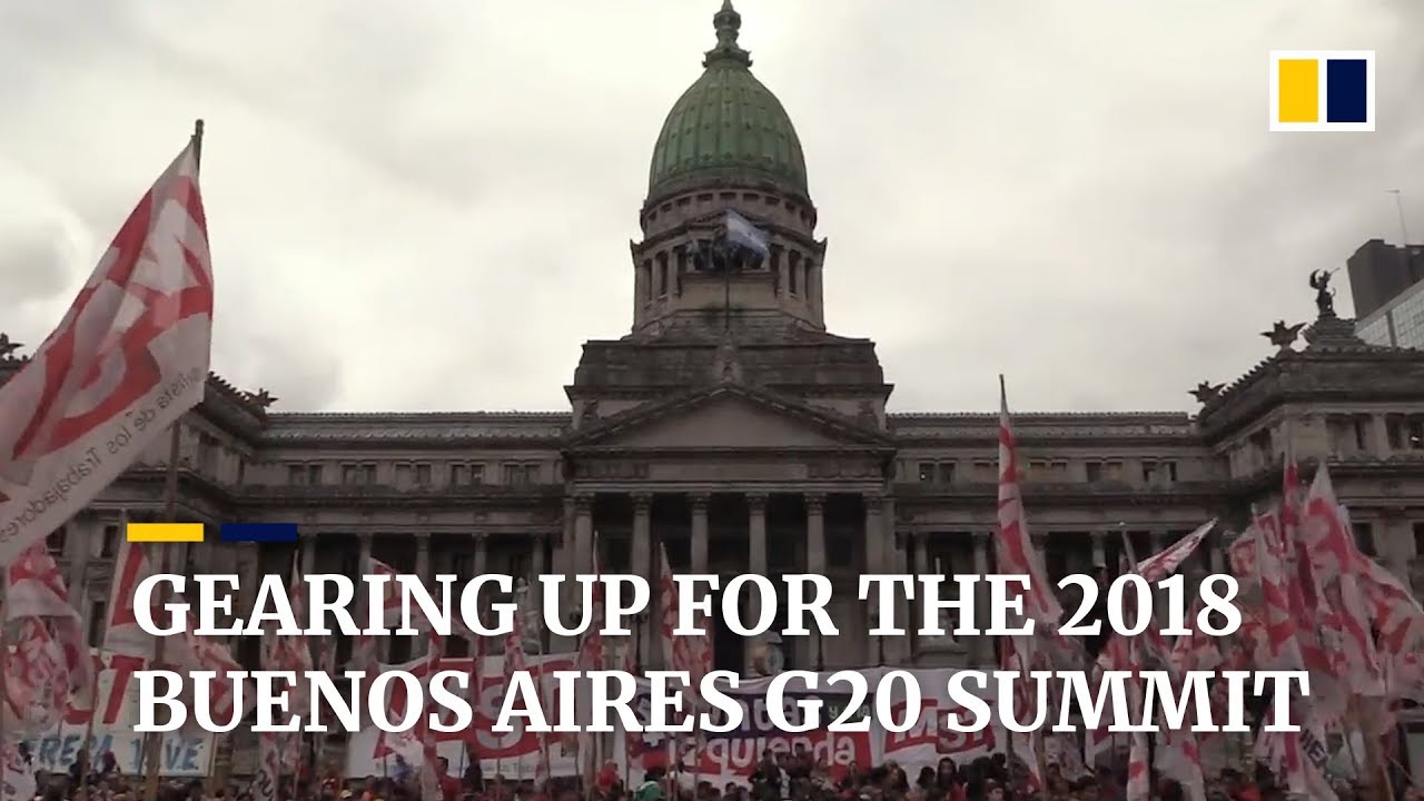 Argentina gets ready for the G20 summit