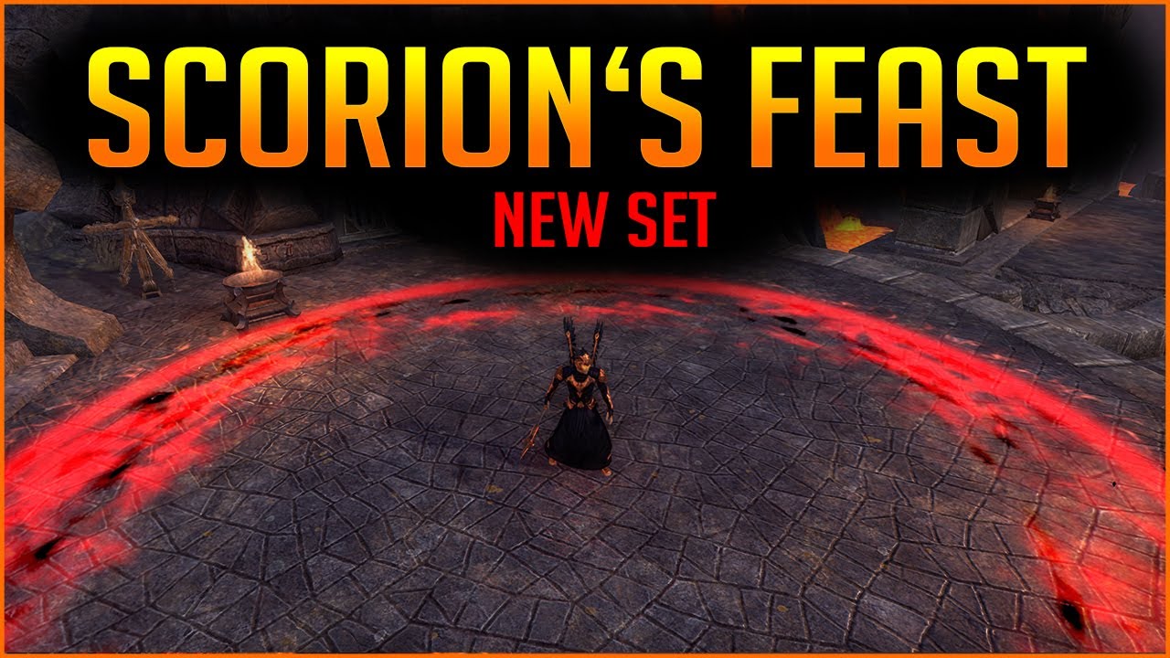 Scorion's Feast Set ESO - New Light Armor Set 🔥Waking Flame DLC🔥
