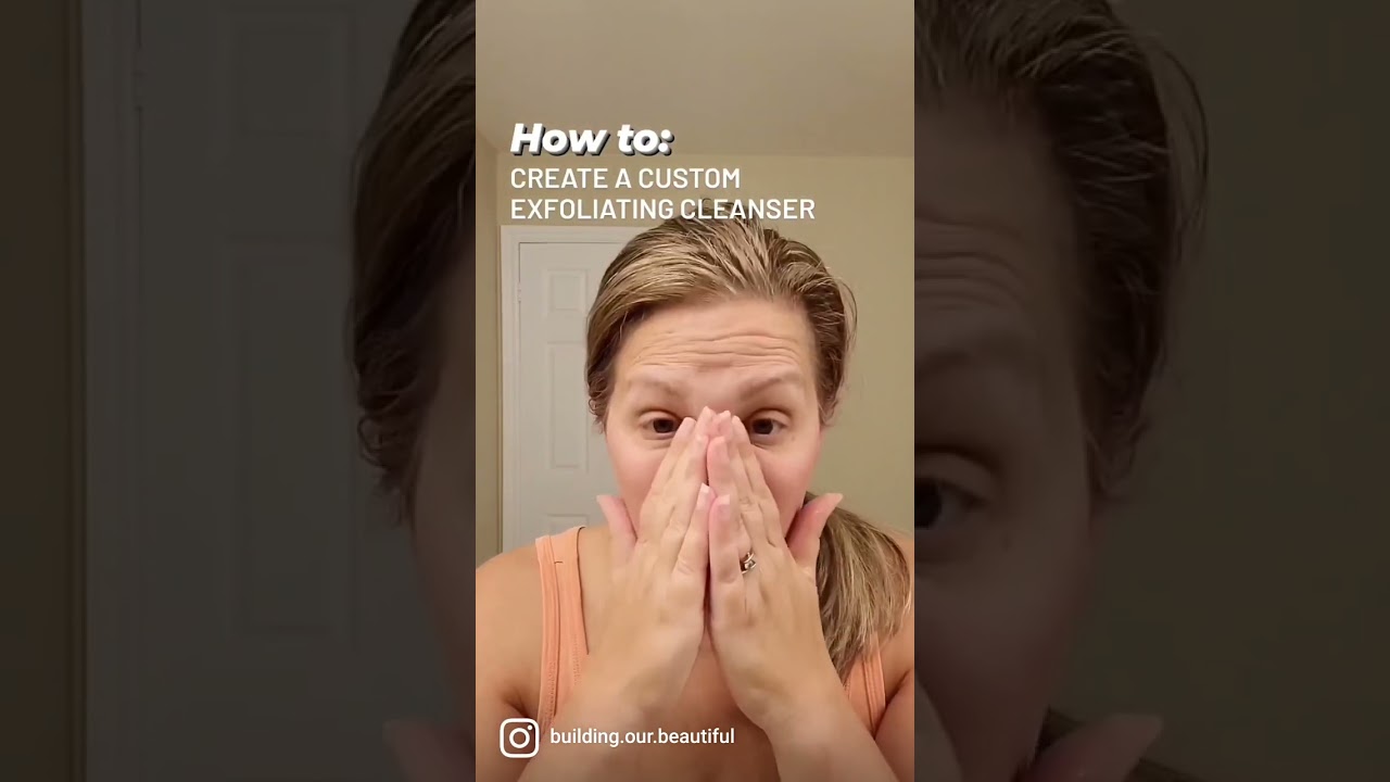 How to create a custom exfoliating cleanser with the Clean + Polished Minis