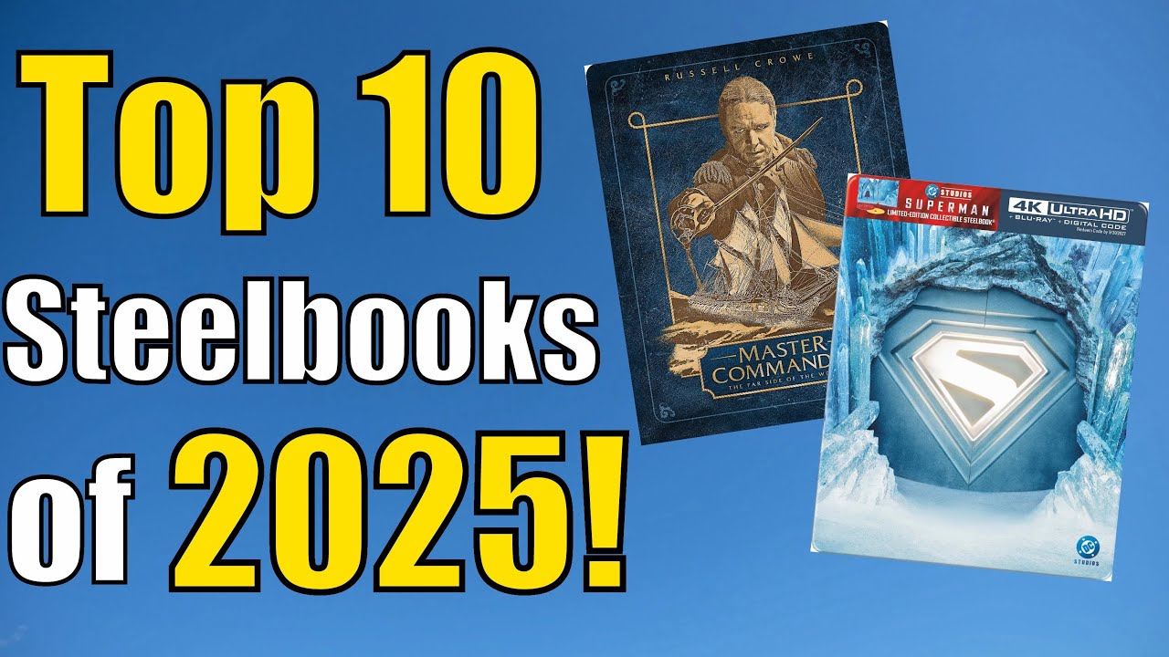 Топ-10 релизов Steelbook в разрешении 4K 2025 года!