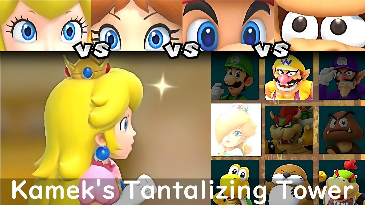 Super Mario Party Peach vs Daisy vs Mario vs DK 30 Turns #41