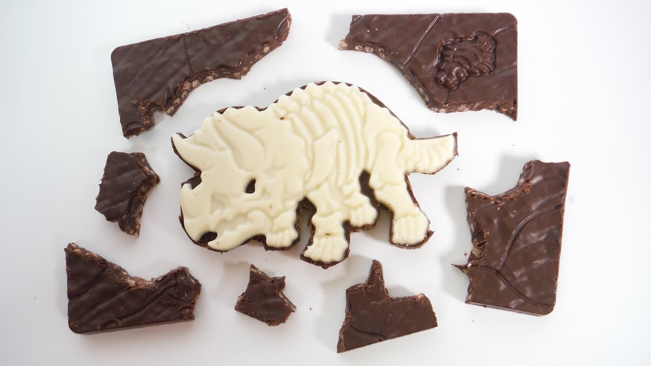 キャラパキ 発掘恐竜 チョコ『1BOX 開封』 Excavated dinosaur fossil Chocolate