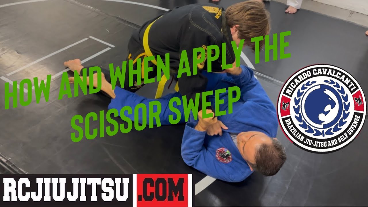 How and when apply the scissor sweep  
