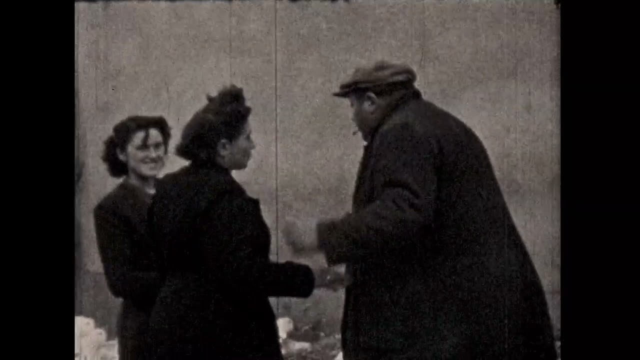 Marché de Vihiers en 1952