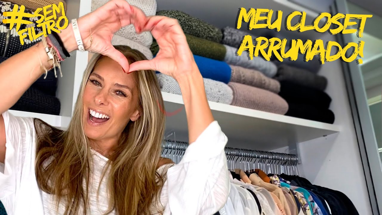 TOUR PELO CLOSET ARRUMADO! O QUE ACHEI DA NOVA ORGANIZAÇÃO?😱 | Adriane Galisteu