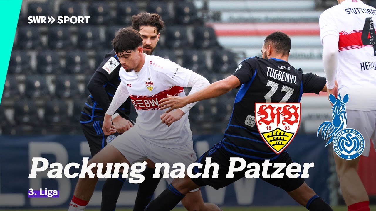 3. Liga: VfB Stuttgart II – MSV Duisburg, 20. Spieltag | SWR Sport