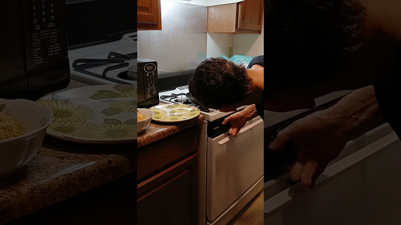 Making an almond flour pancake