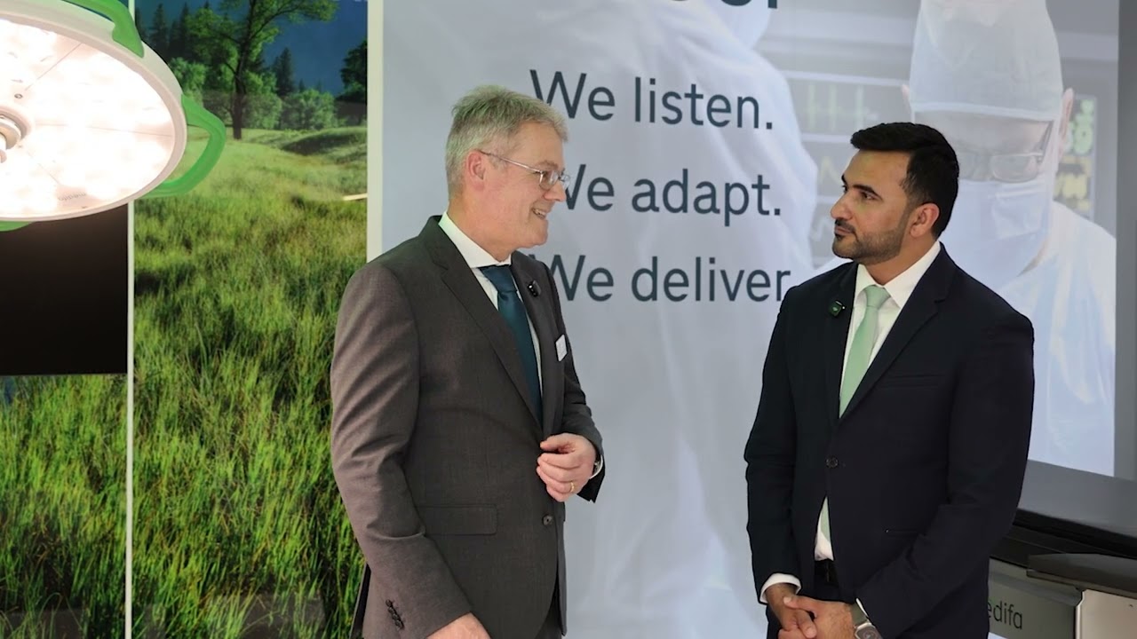 Interview with Reinsberg at WHX in Dubai