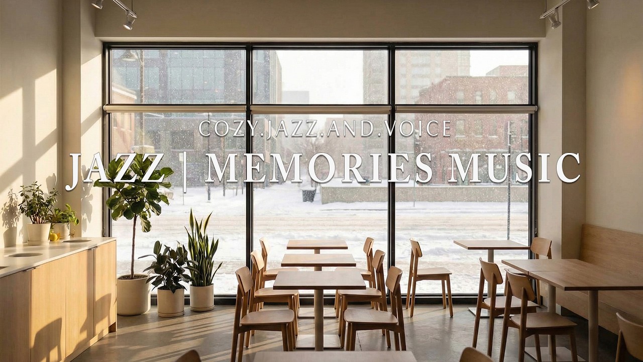Winter Jazz Playlist | 눈 오는 날 카페 창가에서 아무 생각 없이 듣기 좋은 잔잔한 재즈 | Jazz at the Café