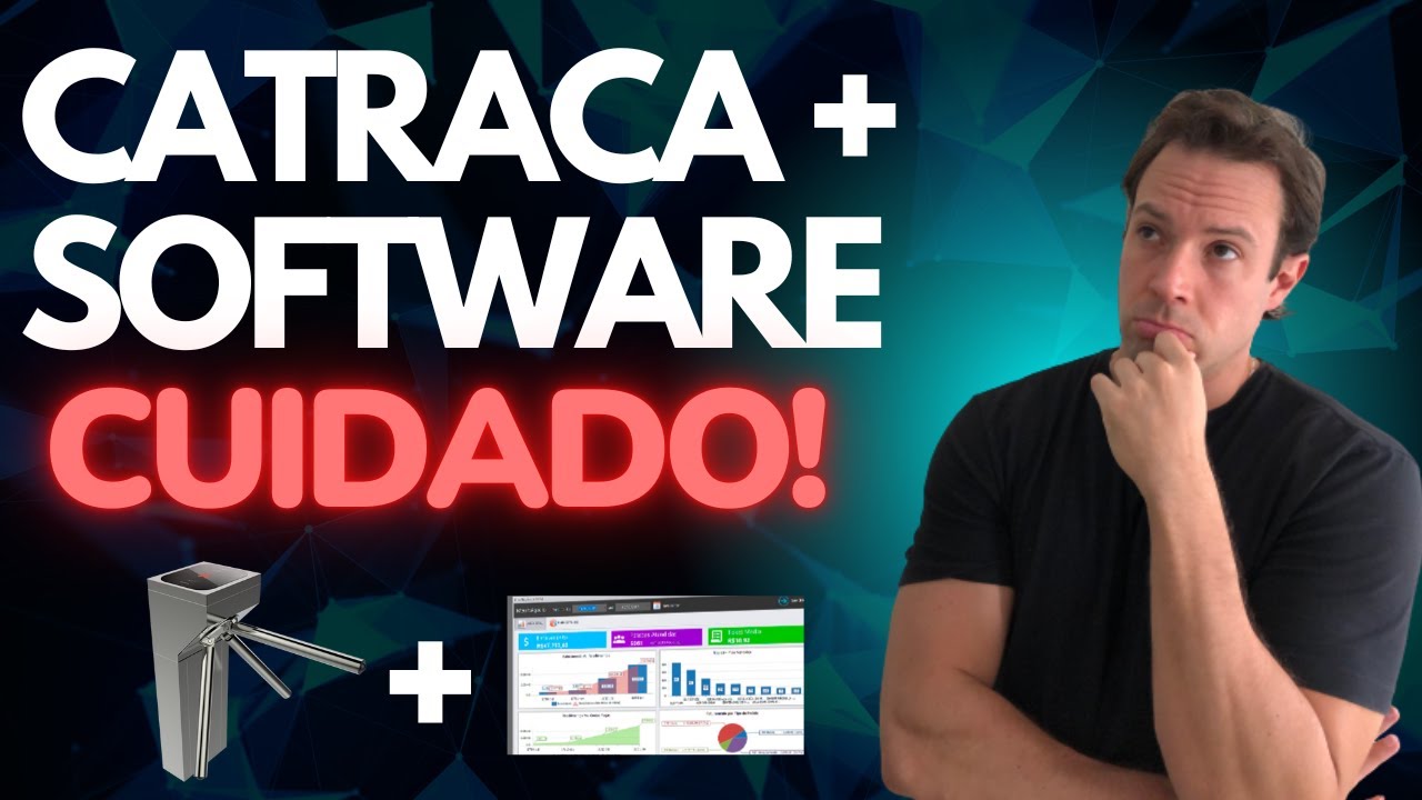 CUIDADO com COMBO: CATRACA + SOFTWARE para academia! Onde está a pegadinha? Queslo Softwares