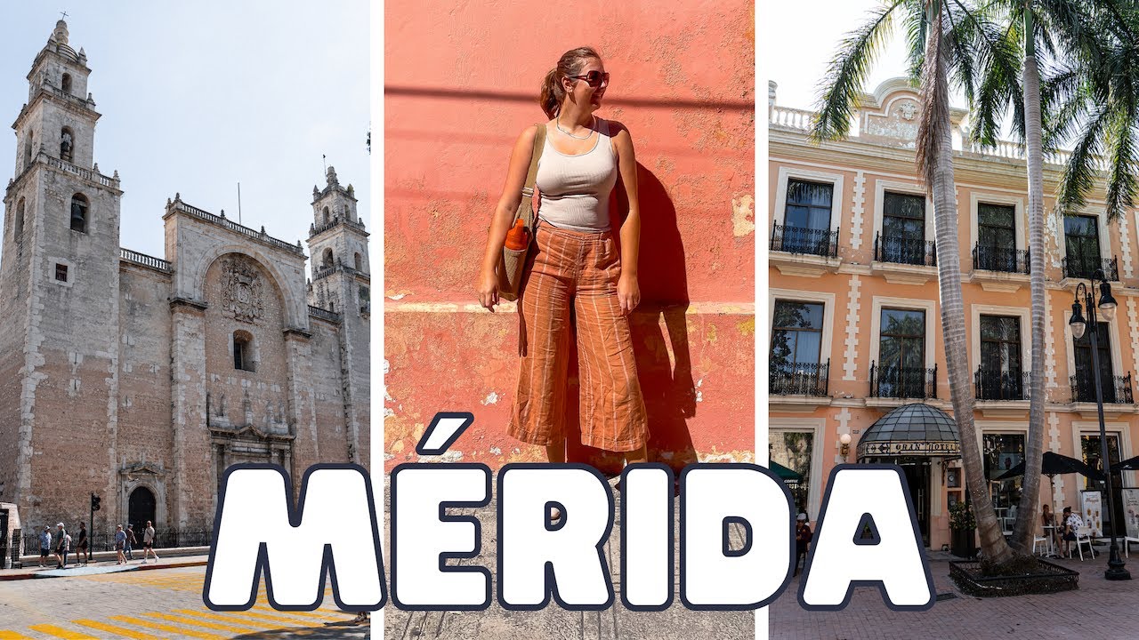 What To Do & See in Merida, Mexico! Travel Vlog - Where To Go, Free Events etc. 1 Week in Merida!