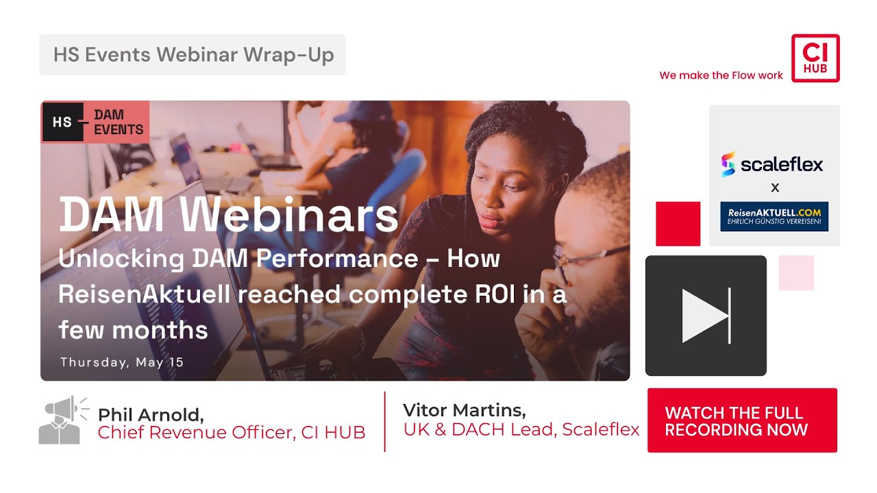 HS Events Webinar: Unlocking DAM Performance &ndash; How ReisenAktuell Reached Complete ROI in Few Months