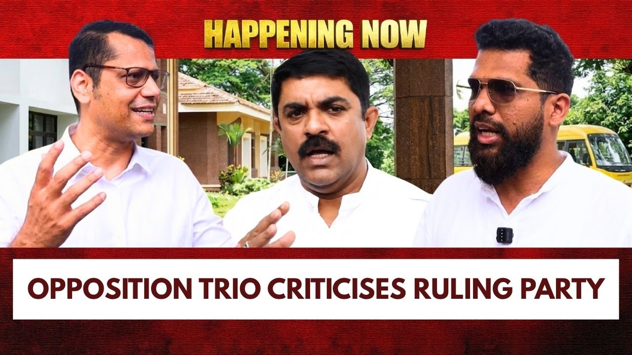 Yuri Alemao | Leader of Opposition | Viresh Borkar | Vijai Sardesai | Live | Prudent | 310826