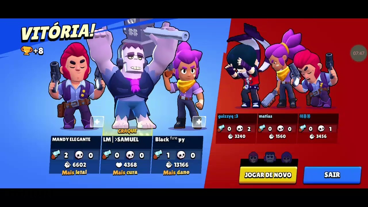 JOGANDO BRAWL STARS PIQUE GEMA E FUTE BRAWL COM O FRANK