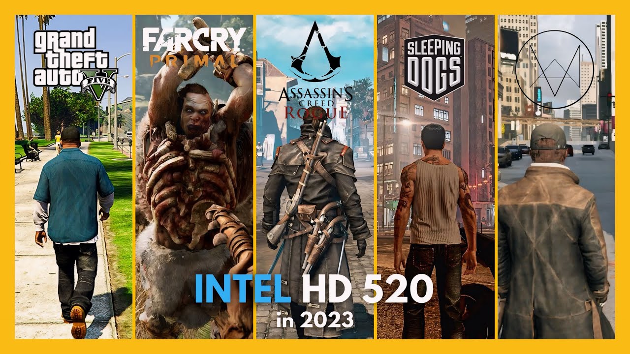 Ultimate Intel HD 520 Gaming Test 2024