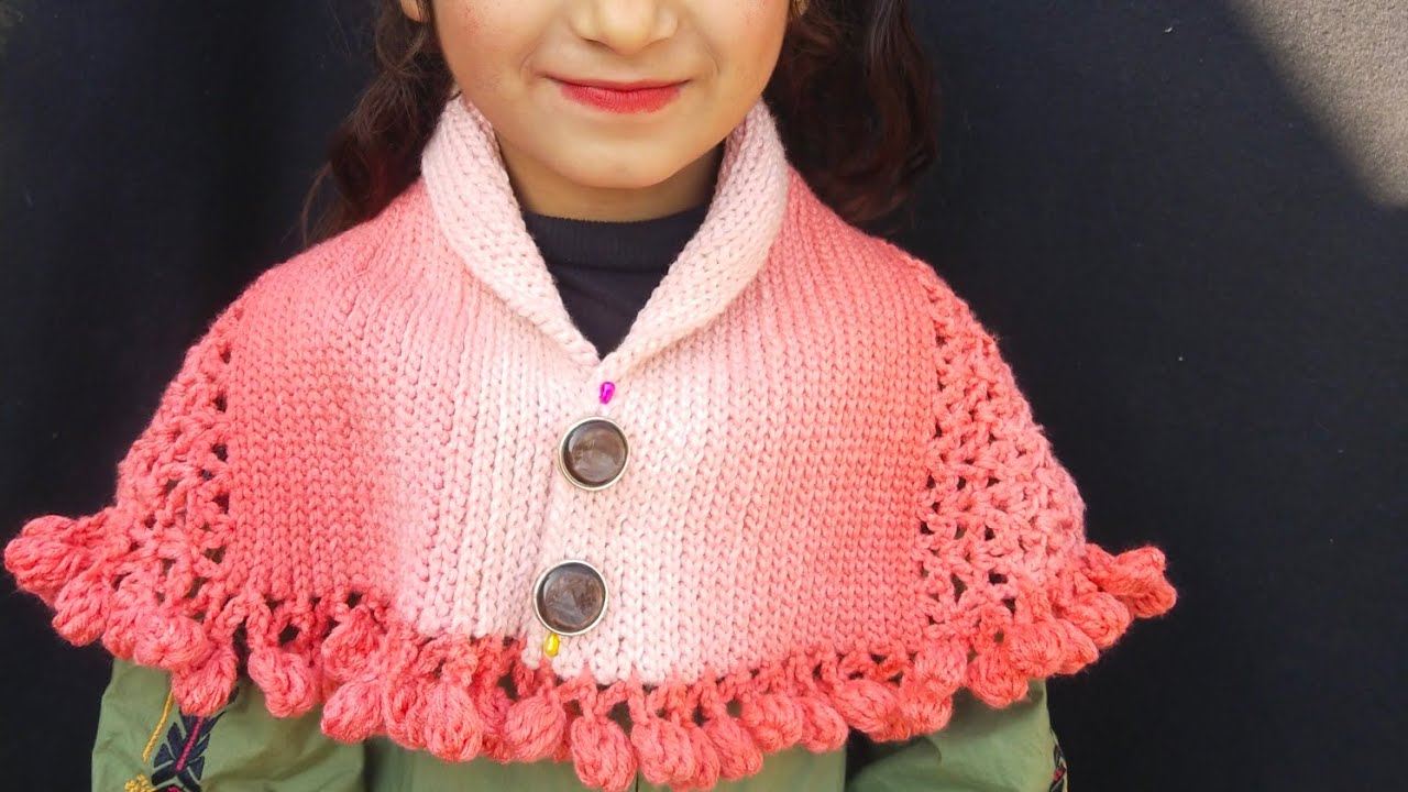 CUTEST Baby Girl Scarf EVER! Easy Crochet Pattern