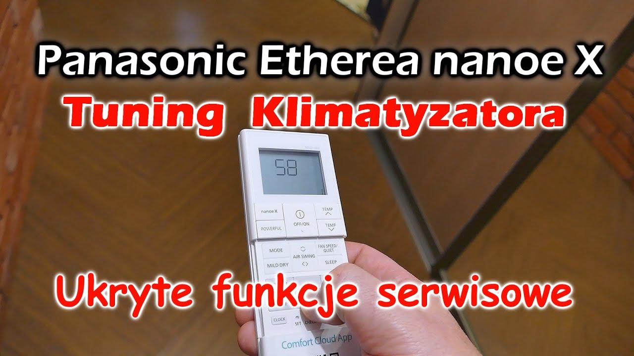 Panasonic Etherea nanoeX  | Ukryte ustawienia serwisowe