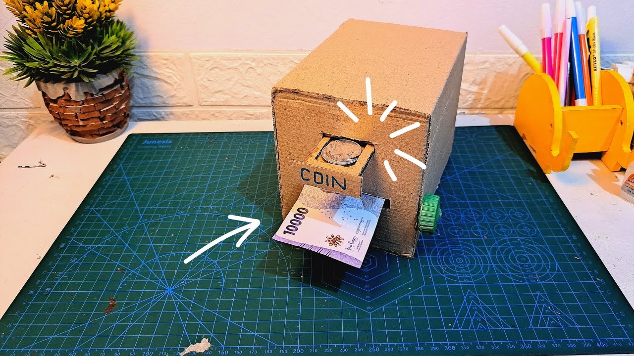 UNIK BANGET‼️ Celengan Uang Koin & Uang kertas‼️