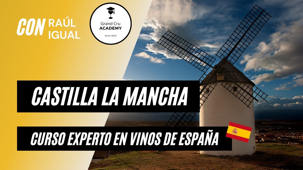 VINOS DE CASTILLA LA MANCHA, RAÚL IGUAL. Curso Experto en Vinos de España. Grand Cru Academy
