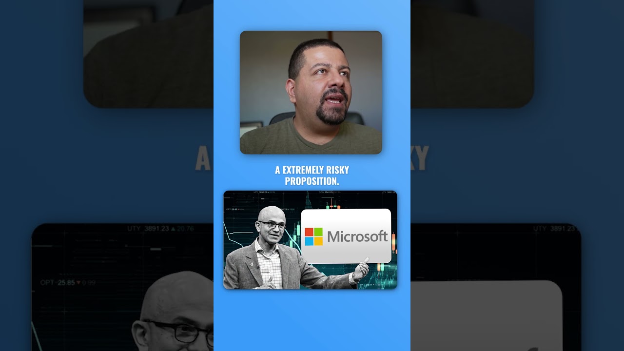 Почему падают акции Microsoft и является ли это возможностью для покупки? | #msft #msftstock #sto...