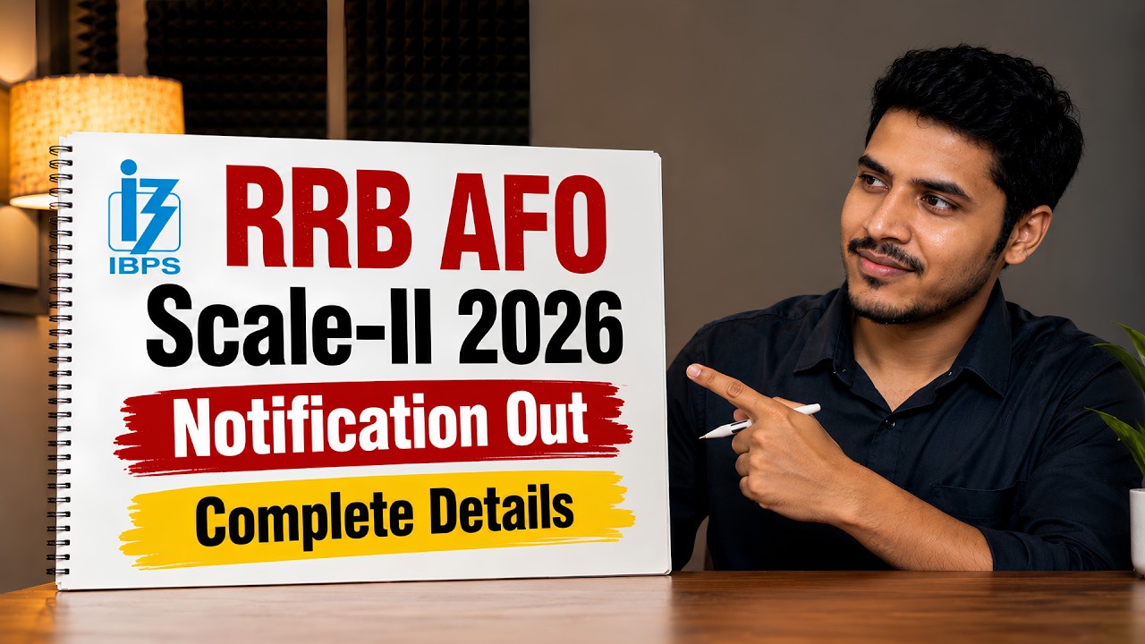 IBPS RRB Scale-II Agriculture Officer 2026 Notification OUT! | Eligibility, Vacancies & Exam Pattern