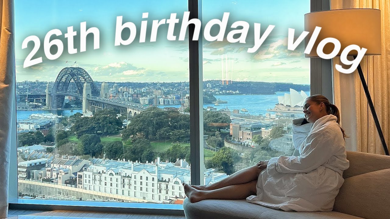 My 26th Birthday VLOG 💌 Romantic Staycation At The Crown Sydney!