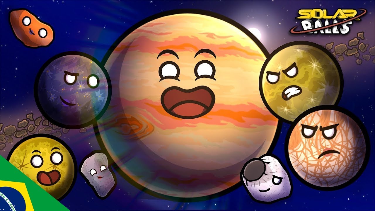 Quando Júpiter e Suas Luas Ganham Vida! - Compilação SolarBalls