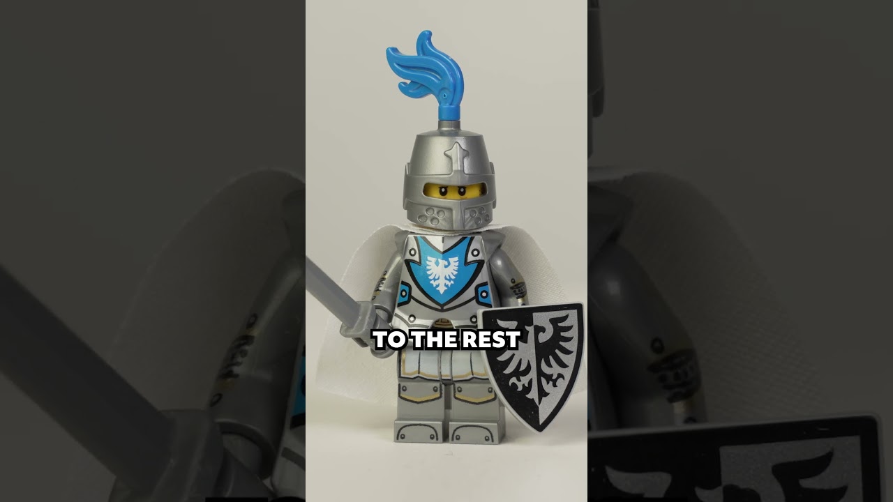 Awesome Idea to Upgrade Medieval LEGO Minifigs! #lego #legocastle #legominifigures #legoideas