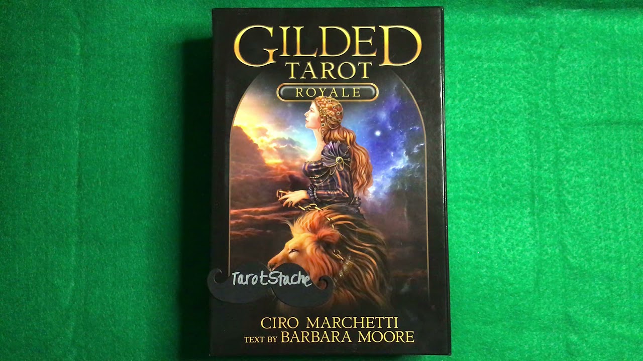 Gilded Tarot Royale by Ciro Marchetti, text by Barbara Moore Flip Through