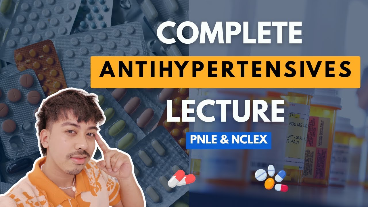 Easy Pharmacology: ANTIHYPERTENSIVES