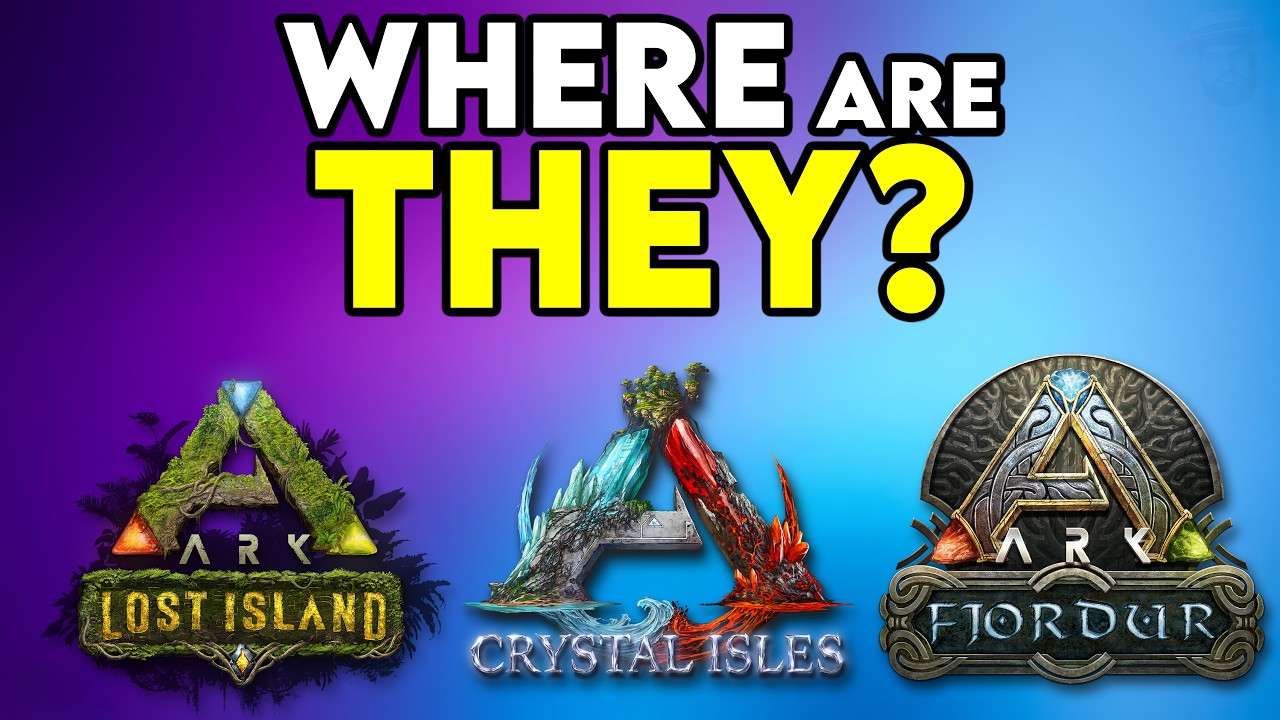 Where Are The Missing ARK Maps? (Fjordur, Crystal Isles, & Lost Island)
