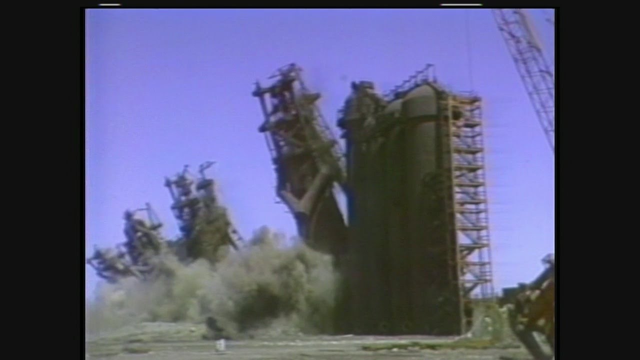 End of steel in Youngstown: Blast furnaces came down 35 years ago