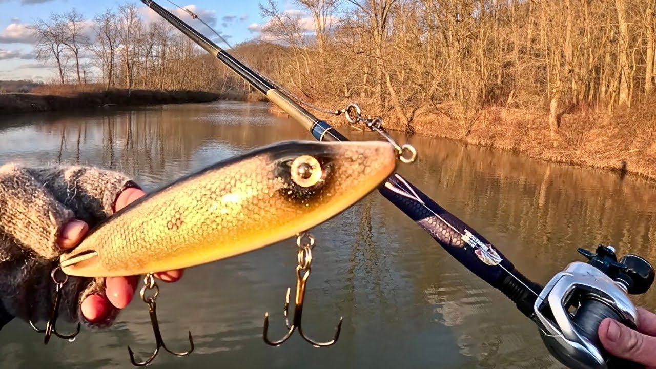 EARLY Spring MUSKY Fishing (New Water)