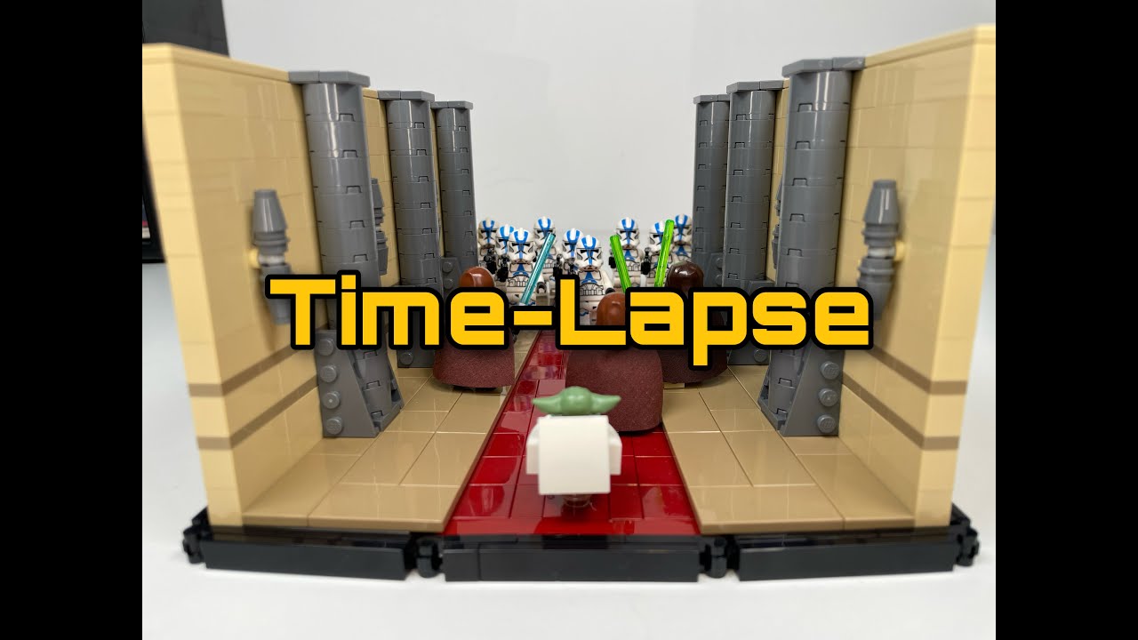 Time-Lapse: Lego Star Wars Order 66 Grogu Moc