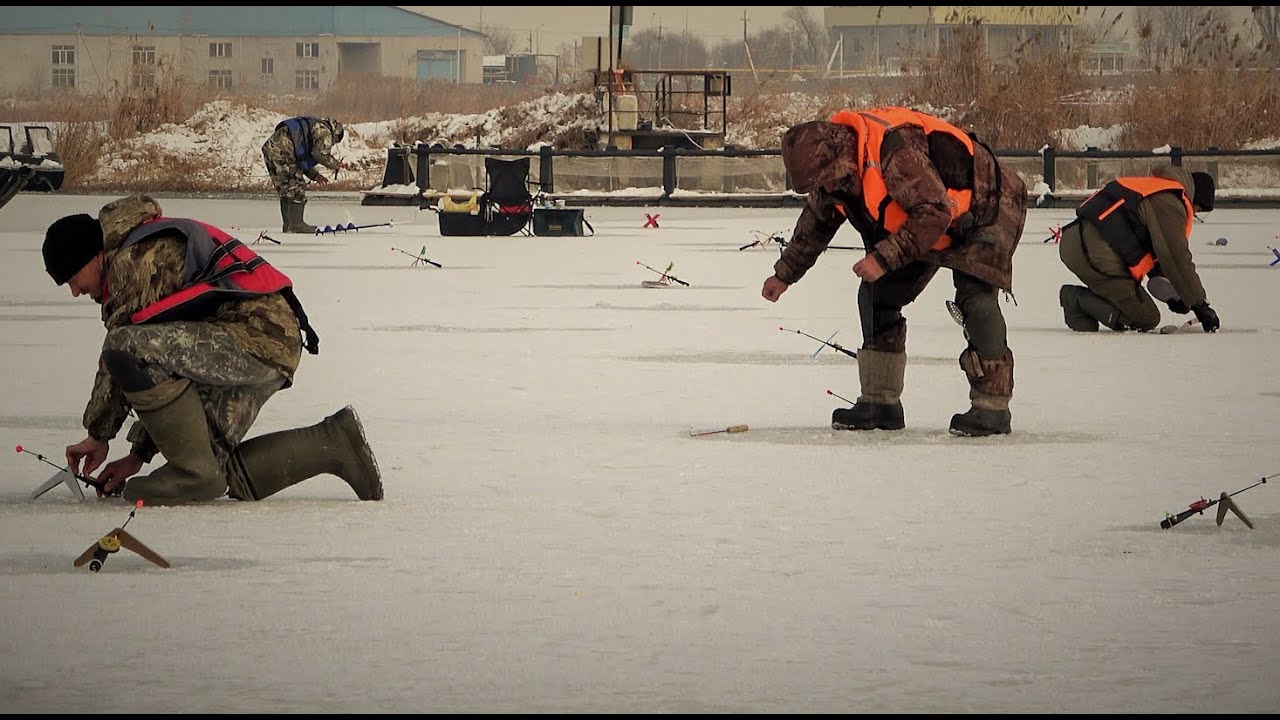Рыбная ловля по первому льду...Халықтық қармақ 12.12.2025