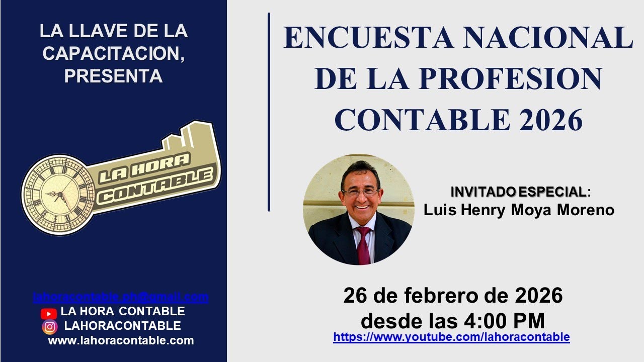 ENCUESTA NACIONAL DE LA PROFESION CONTABLE 2026