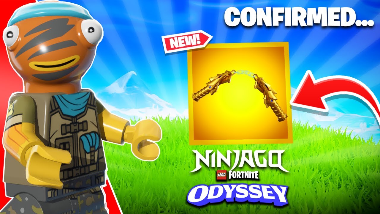 Подтверждено наличие нунчаков NINJAGO в LEGO Fortnite Odyssey! (Новый тизер!)