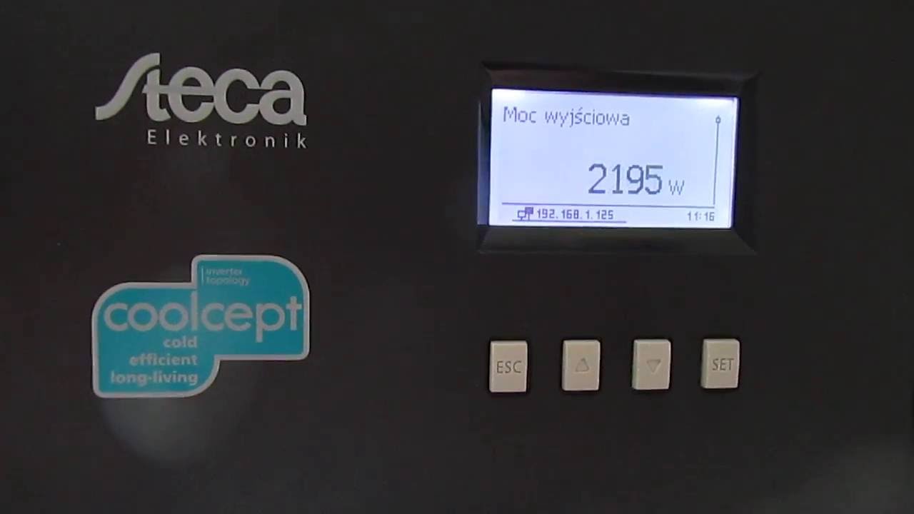 Inverter StecaGrid 2500 On Grid PV System Instalacja Fotowoltaiczna