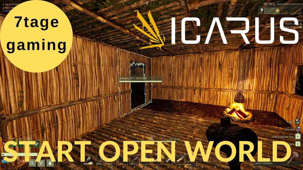 Icarus ⭐ START OPEN WORLD ⭐ #1 ⭐ OPEN WORLD OLYMPUS ⭐ gameplay deutsch