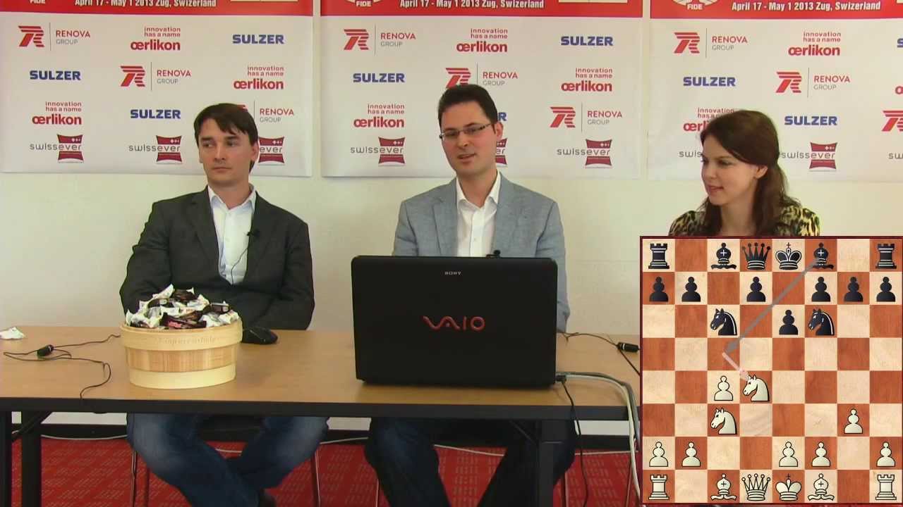 Press Conference Round 6: Morozevich Alexander (RUS) - Leko Peter (HUN)