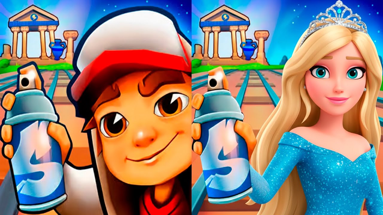 Subway Surfers против Subway Princess Runner