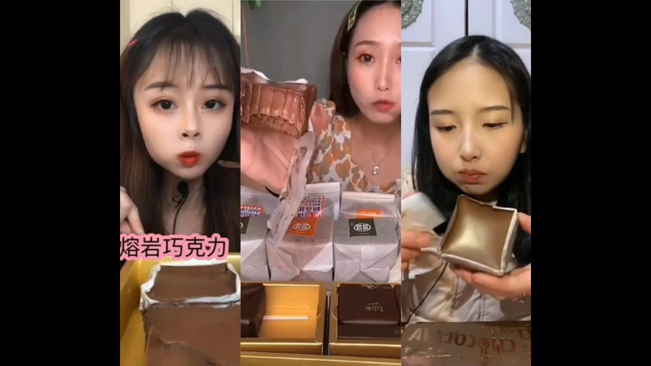 ASMR DESSERT (LAVA CAKE PARTY) II KWAI APP II MUKBANG SWEET #16